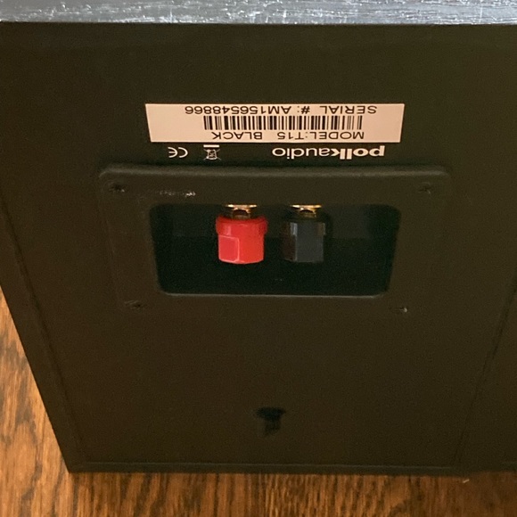 TWO POLK AUDIO TV SPEAKERS! - Picture 2 of 4